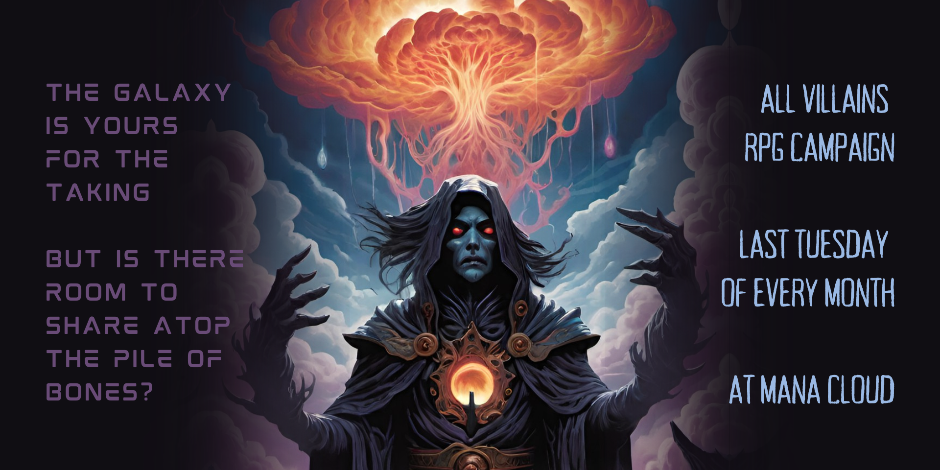 Mana Cloud Villains RPG Campaign