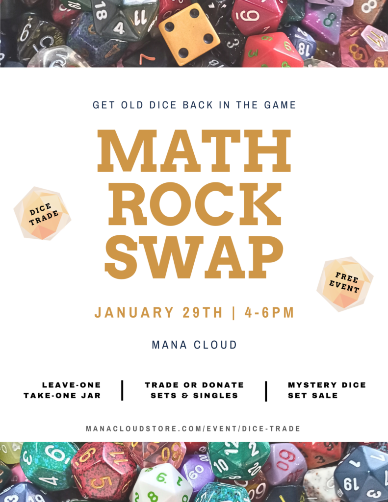 Mana Cloud Dice Swap Event