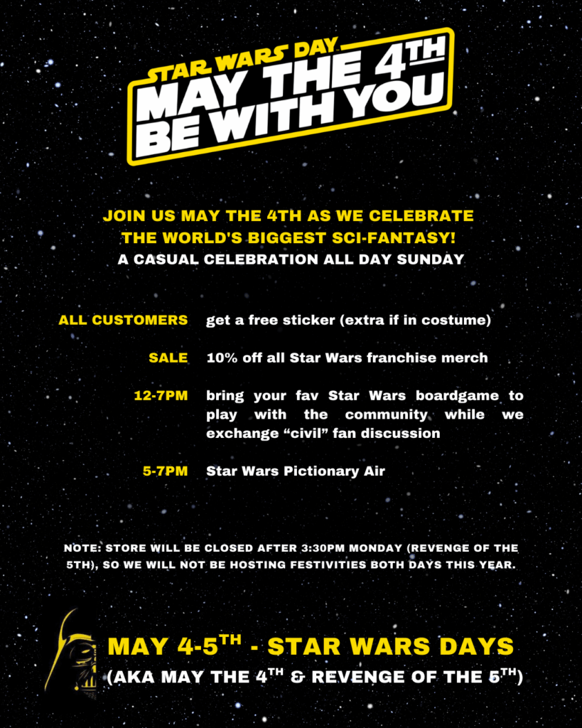 May the 4th at Mana Cloud