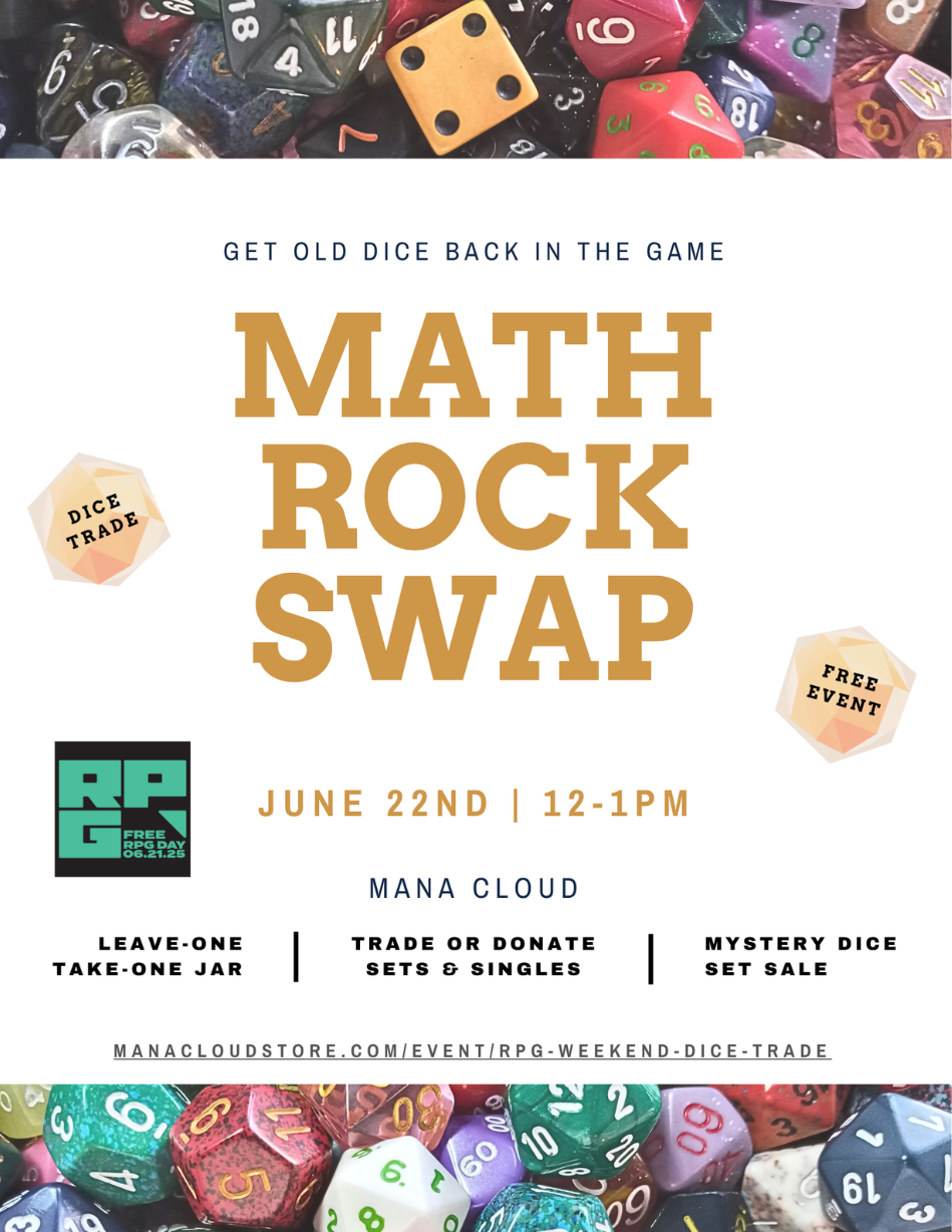 Dice Trade Swap Meet at Mana Cloud