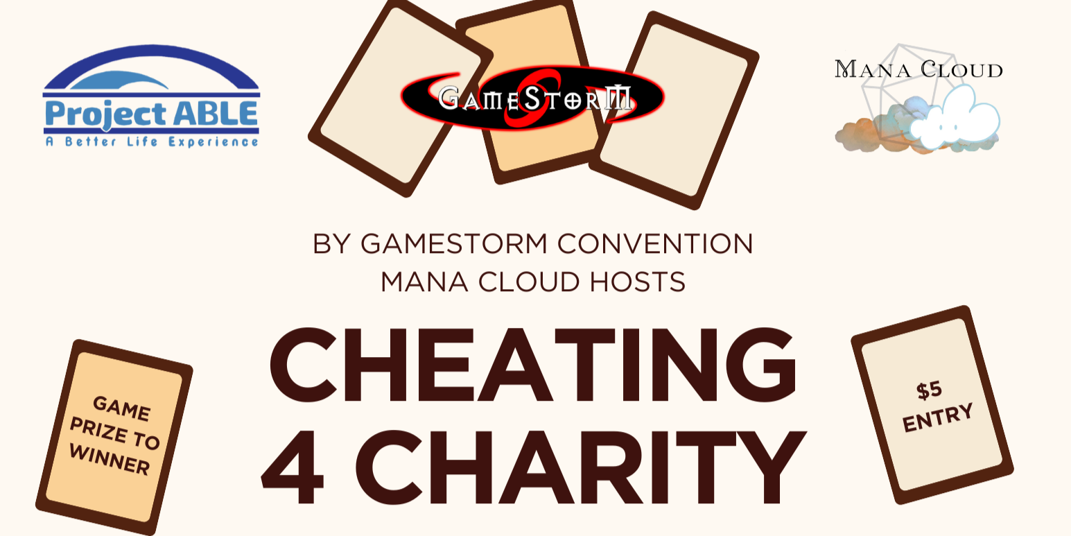 Cheating 4 Charity Munchkin Tournament Banner Cheating 4 Charity Munchkin Tournament Banner