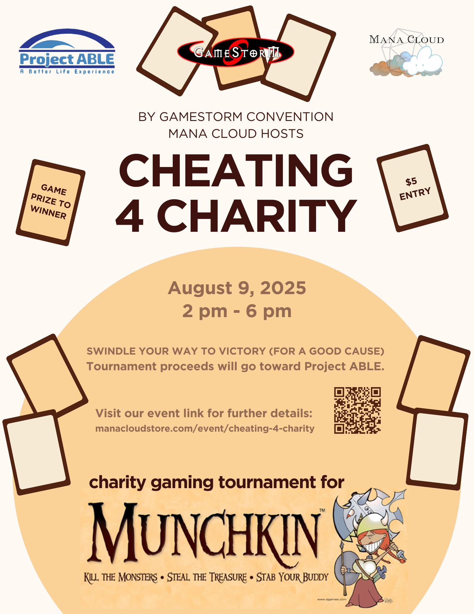 Cheating 4 Charity Munchkin Tournament